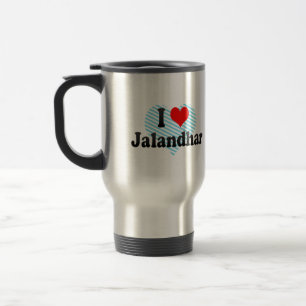 I Love Jalandhar, India Travel Mug