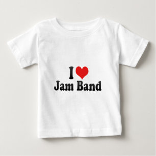 I Love Jam Band Baby T-Shirt