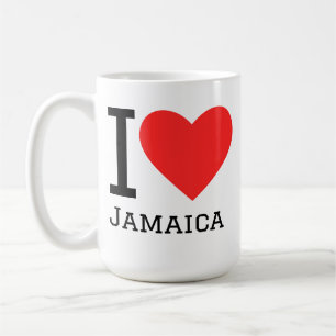 I love Jamaica Coffee Mug