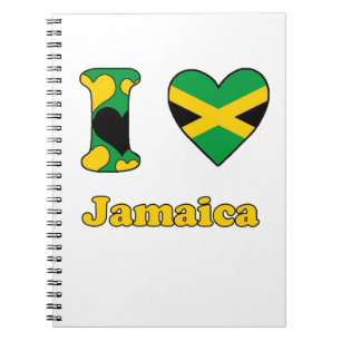 I love Jamaica Notebook