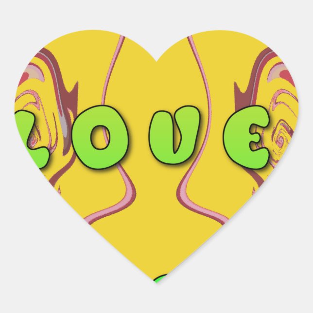 I love Jamaica.png Heart Sticker (Front)
