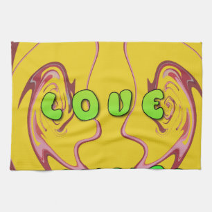 I love Jamaica.png Tea Towel