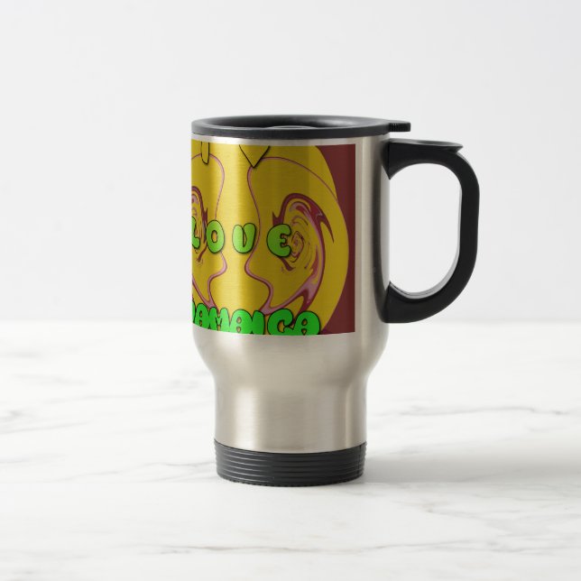 I love Jamaica.png Travel Mug (Right)