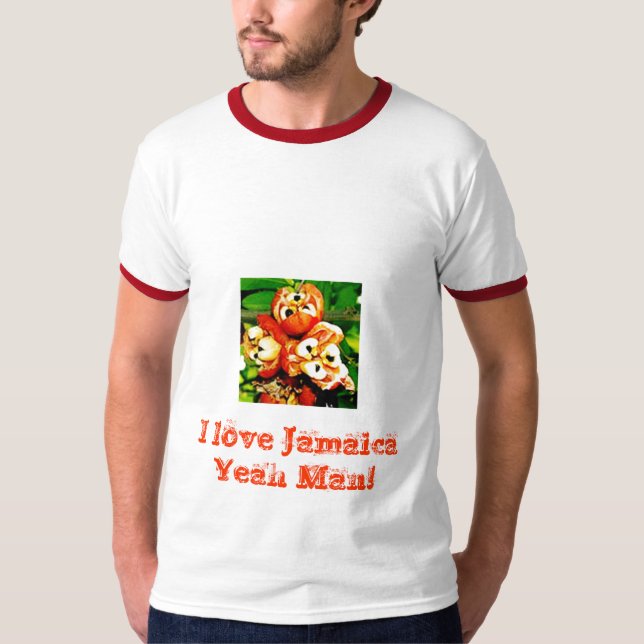 I love Jamaica shirt (Front)
