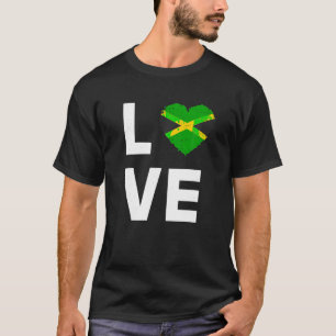 I Love Jamaica Shirt I Heart Jamaica Jamaican Love