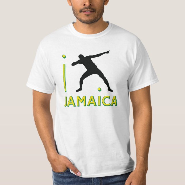 I LOVE JAMAICA T-shirt (Front)
