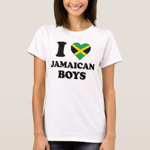I love Jamaican Boys T-Shirt