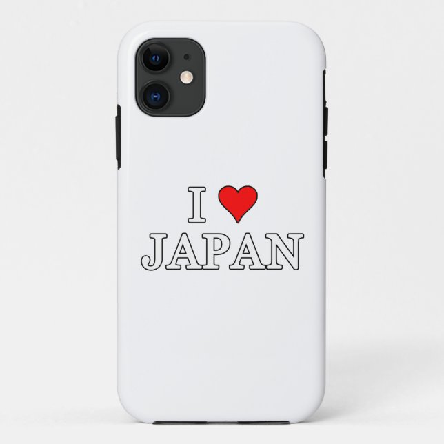 I Love Japan Case-Mate iPhone Case (Back)