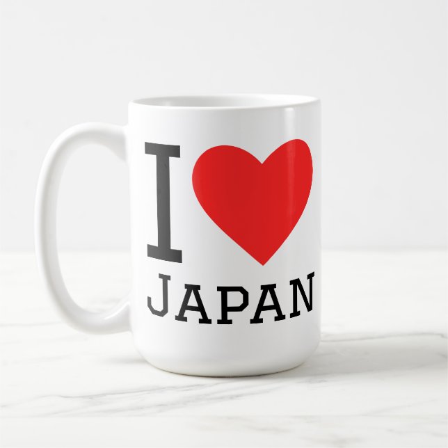 I love Japan  Coffee Mug (Left)