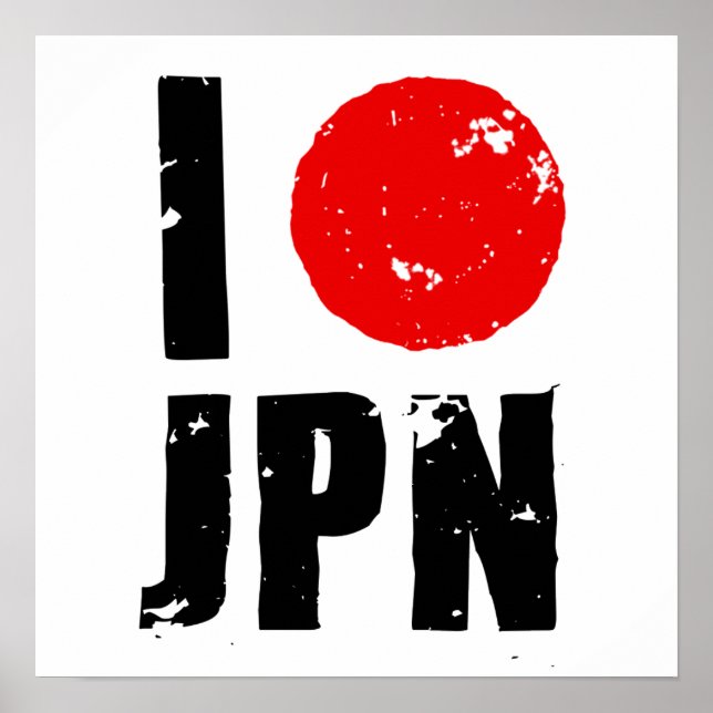 I Love Japan (I Love JPN) Poster (Front)