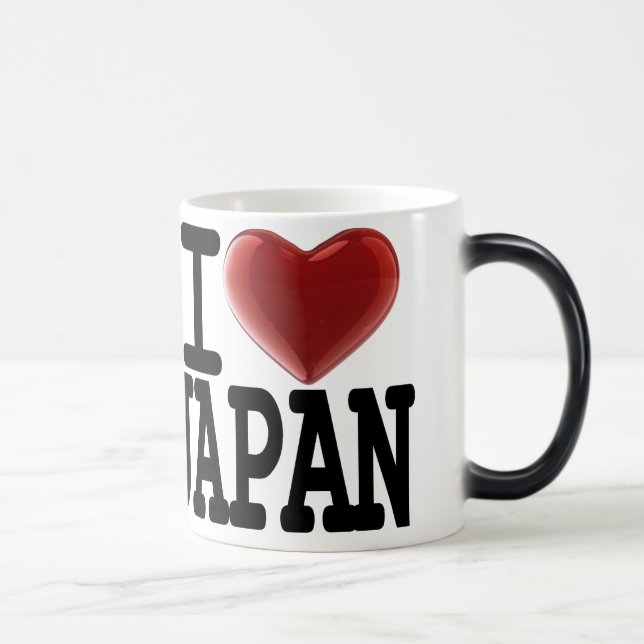 I Love JAPAN Magic Mug (Right)