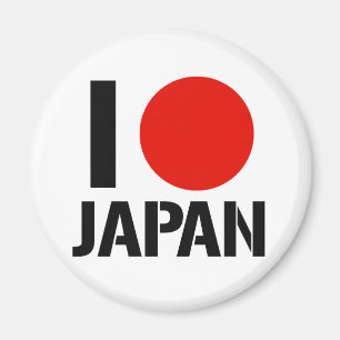 I LOVE JAPAN MAGNET