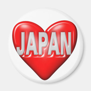 I Love Japan Magnet