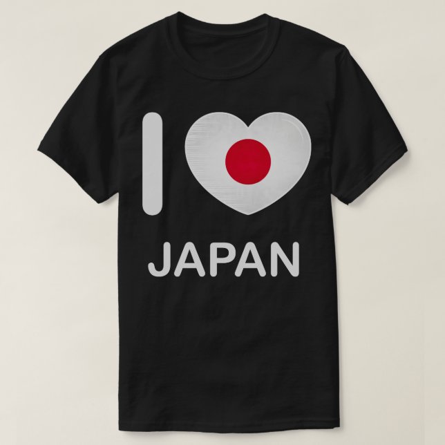 I Love Japan My Home My Country 19 T-Shirt (Design Front)