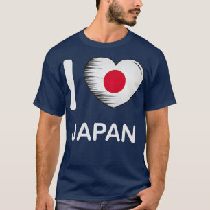 I Love Japan My Home My Country 4 T-Shirt