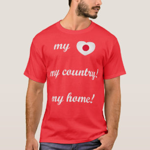 I Love Japan My Home My Country 9 T-Shirt
