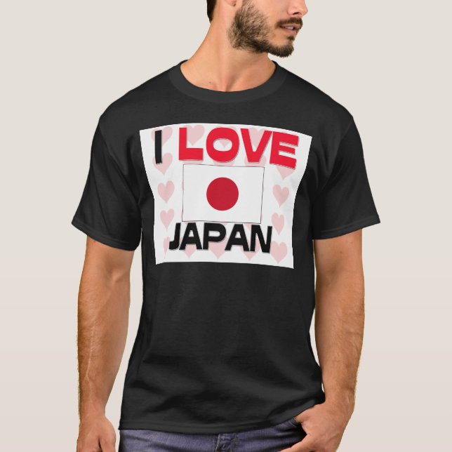 I Love Japan T-Shirt (Front)