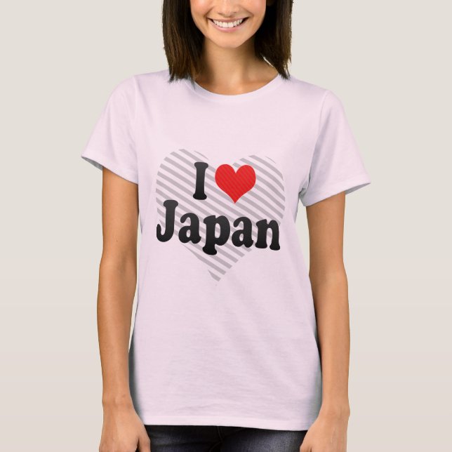 I Love Japan T-Shirt (Front)