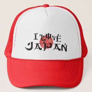 I Love Japan Trucker Hat