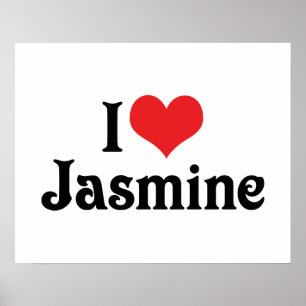 I Love Jasmine Poster