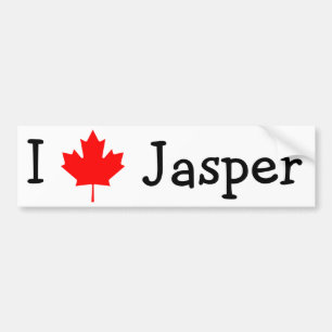 I Love Jasper Bumper Sticker