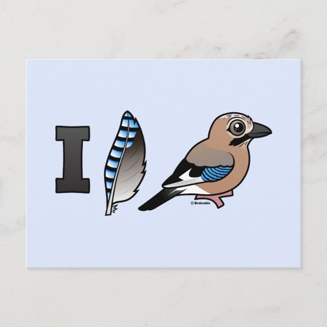 I Love Jays Postcard (Front)