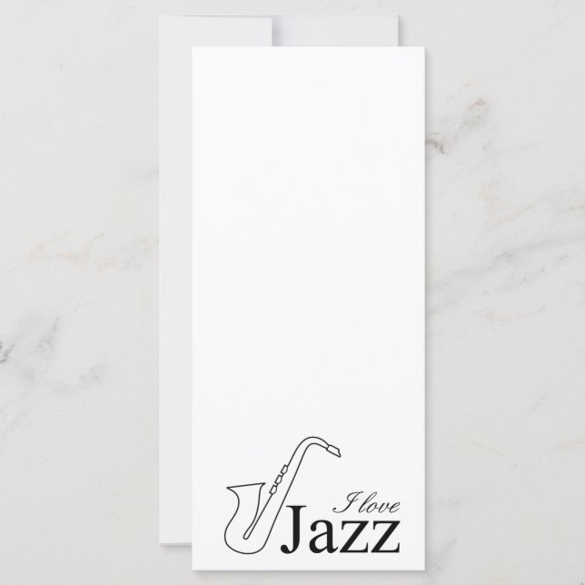 I love jazz (Front)