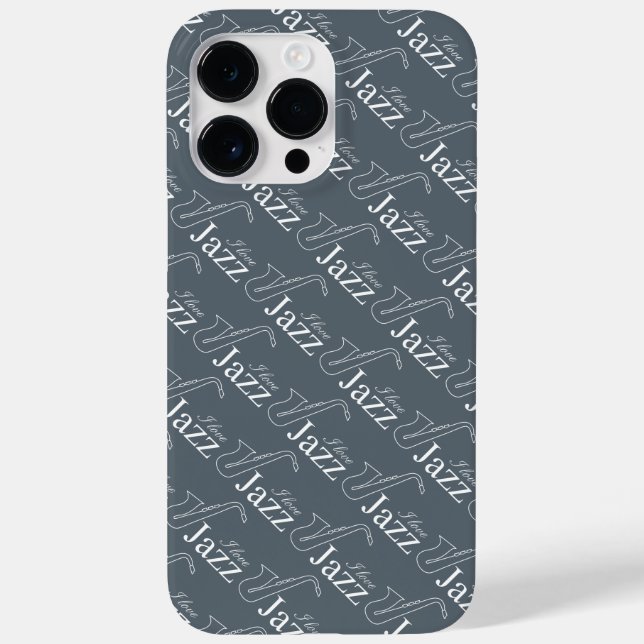 I love jazz Case-Mate iPhone case (Back)