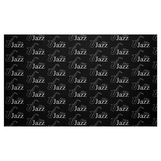 I love jazz fabric (Fat Quarter)