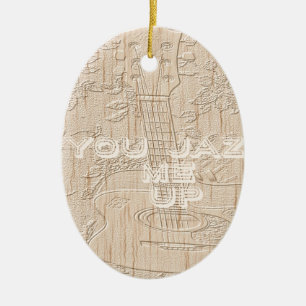 I love Jazz Hakuna Matata Ceramic Ornament