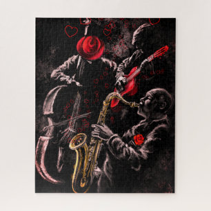 I Love Jazz Music Jigsaw Puzzle