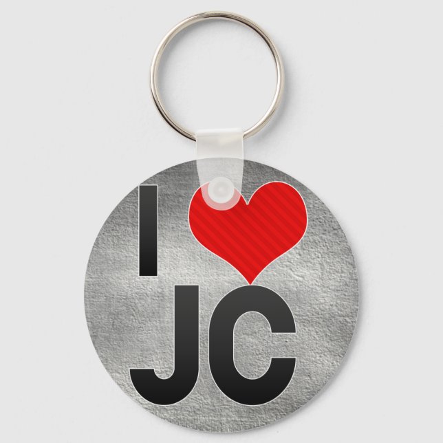 I Love JC Key Ring (Front)