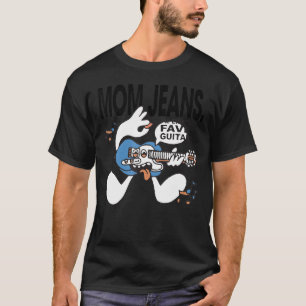 I Love Jeans Retro Arts Music Mum Rock Band For F T-Shirt