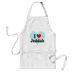 I Love Jeddah, Saudi Arabia Standard Apron
