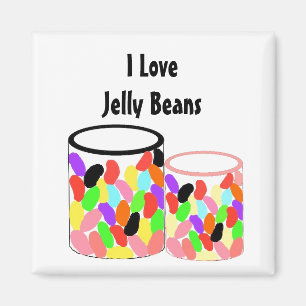 I Love Jelly Beans Magnet