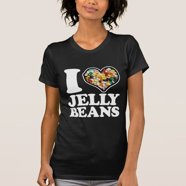 I Love Jelly Beans T-Shirt (Front)