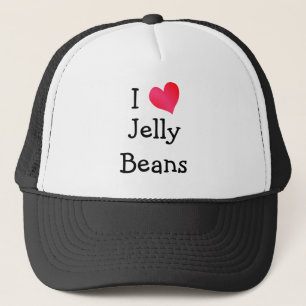 I Love Jelly Beans Trucker Hat