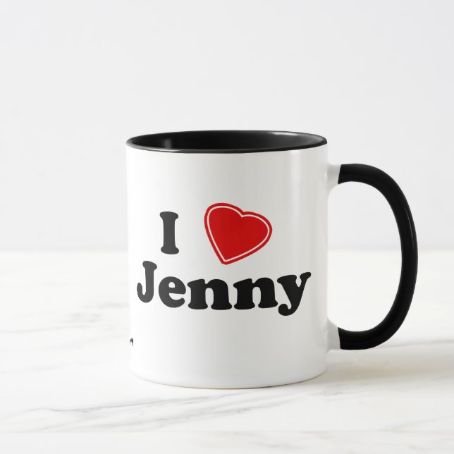 I Love Jenny Mug (Right)