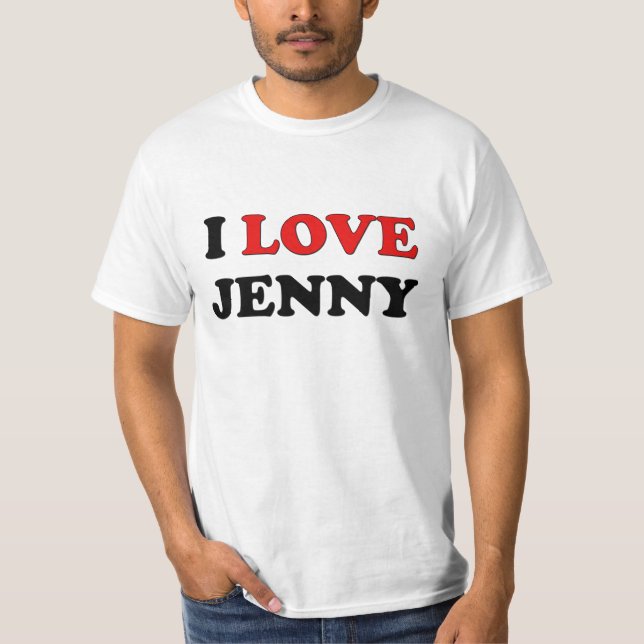 I Love Jenny T-Shirt (Front)