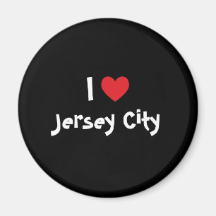 I Love Jersey City Magnet