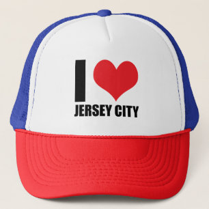 I love Jersey City Trucker Hat