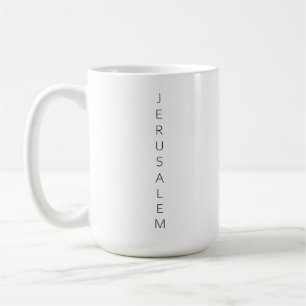 I love Jerusalem Israel Coffee Mug
