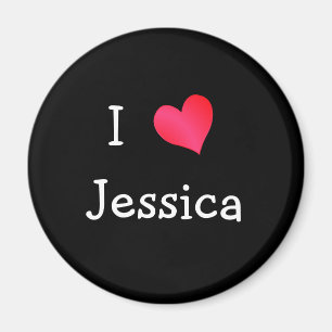 I Love Jessica Magnet
