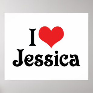 I Love Jessica Poster