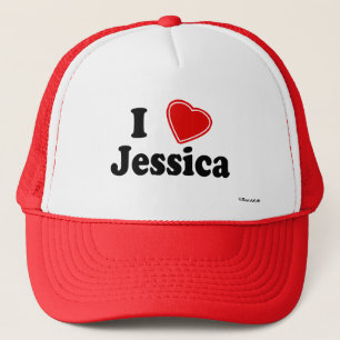 I Love Jessica Trucker Hat