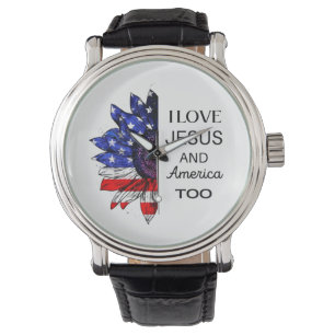 I Love Jesus and America Too Watch
