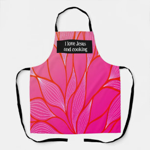 I love Jesus and cooking  Apron