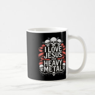 I Love Jesus And Heavy Metal _7 Coffee Mug