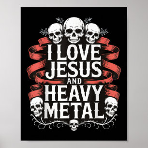 I Love Jesus And Heavy Metal _7  Poster