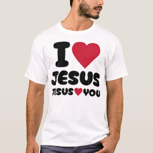 I Love Jesus And Jesus Loves You Christian T-Shirt